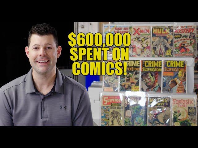 NEW MASSIVE COMIC COLLECTION (SPENT OVER $600,000)!