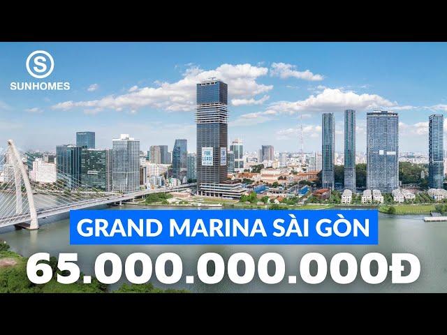 Grand Marina Saigon - Căn hộ Marriott 3 phòng ngủ 145m2 giá bán 65 tỷ #sunhomes #grandmarina