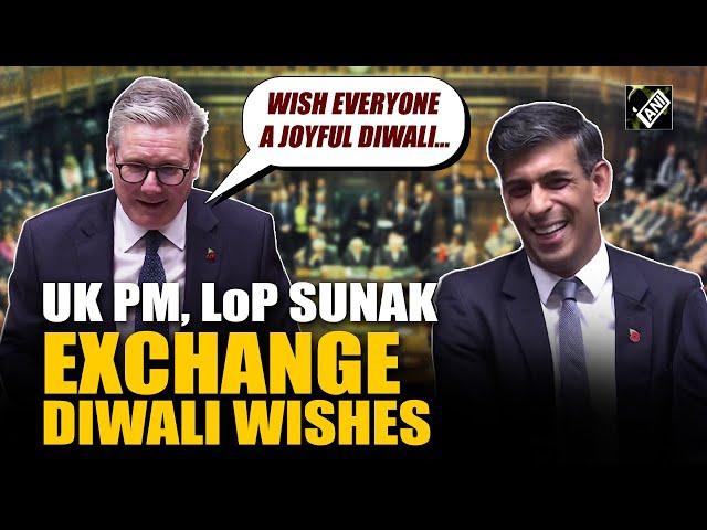 Watch: UK PM’s Diwali wish to Rishi Sunak; duo’s banter evokes laughter in Parliament