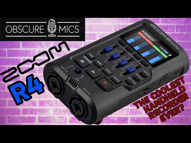 Is This The Coolest Handheld Recorder Ever? - The Zoom R4 MultiTrak Recorder & Audio Interface