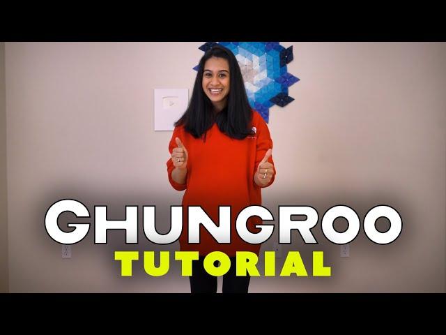 Ghungroo | War | Hrithik Roshan | Sneha Desai Choreography | TUTORIAL