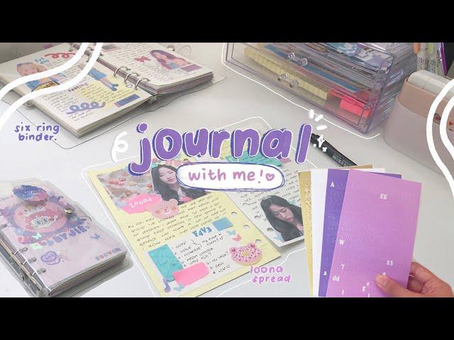 journal with me  + relaxing lofi music bc my life is anything but relaxing right now 