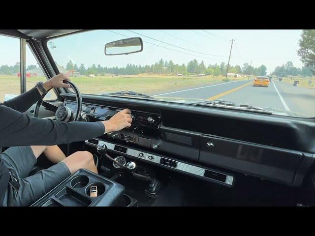 1977 International Scout II:  Driving