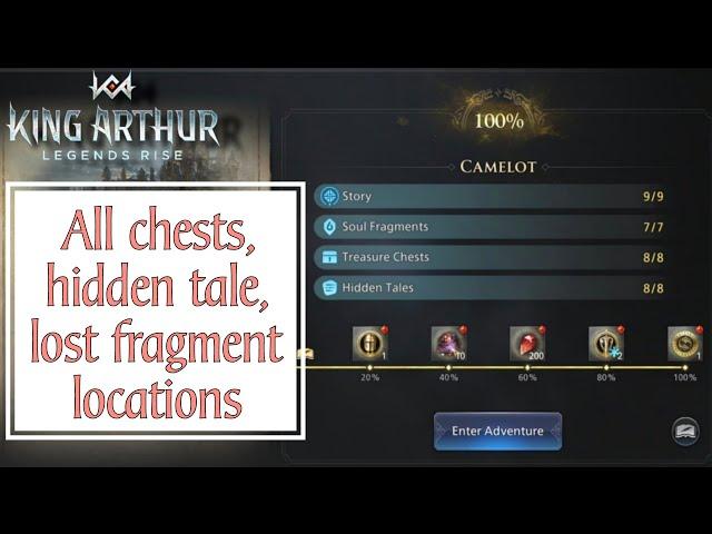 100% Adventure Chapter 1: Camelot - King Arthur Legends Rise