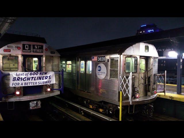 NYC Subway: R32 Farewell Final Run Ride - From 96th St to Brighton Beach