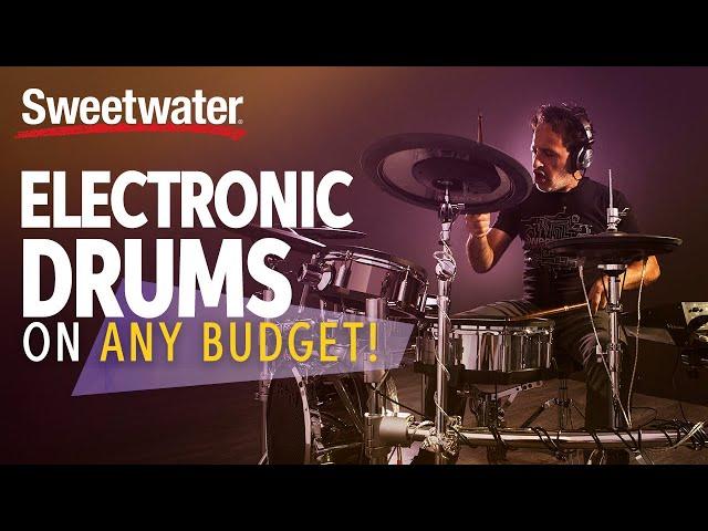 Choosing the Best Electronic Drum Set on ANY Budget