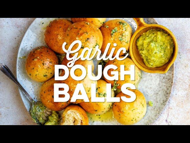 Dough balls With Garlic Butter | Supergolden Bakes