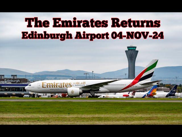 The Return of The Emirates @ Edinburgh - 4th Nov 2024