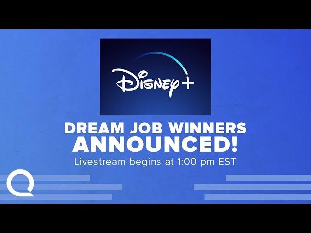 Announcing Our Picks for the Disney+ DREAM JOB!!