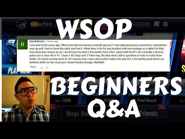 Beginner Walkthrough for WSOP Game | Poker Pro Status + Playtika Rewards | WSOP Guide