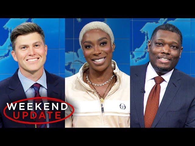 Weekend Update ft. Ego Nwodim - SNL