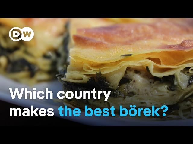 How Börek is made in Turkey, Serbia and Albania