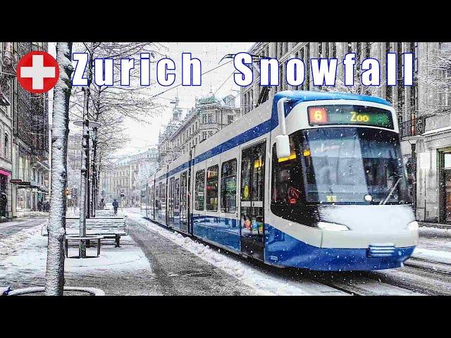 Walk through Zurich exploring the pure magic of winter Walking Tour Switzerland