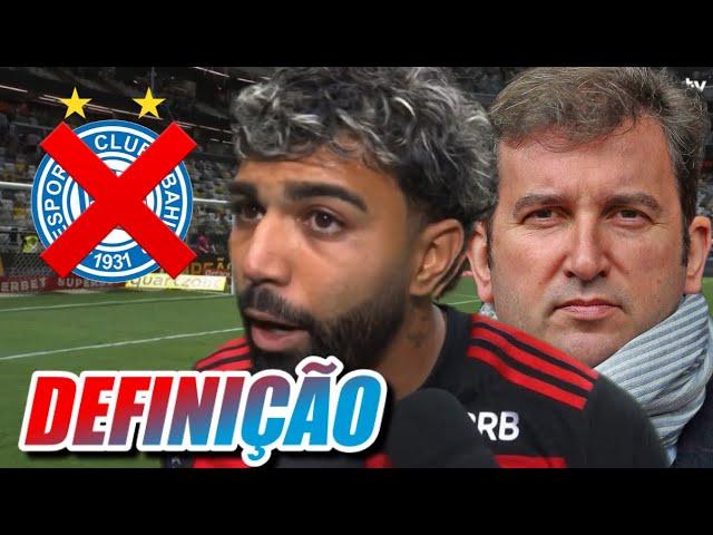 GABIGOL:”NÃO VOU FICAR NO FLAMENGO”: VEJA CLUBE QUE ATACANTE VAI JOGAR;FERRAN SORIANO TEM REUNIÃO