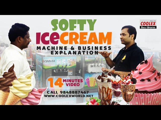 Softy Icecream Machine Tech and Business Discussion with customer || COOLEX FOOD MACHINES