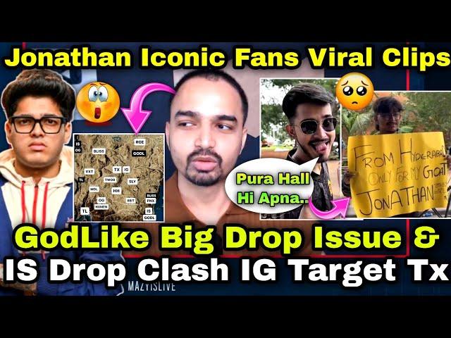 GodLike Big Issue BMPS Drop & IS Drop Clash  Jonathan IConic Fan & GodLike Funny Clips IG Target