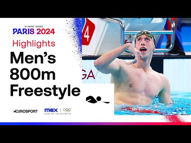 IRELAND MAKE HISTORY!  | Men's Swimming 800m Freestyle Highlights | #Paris2024