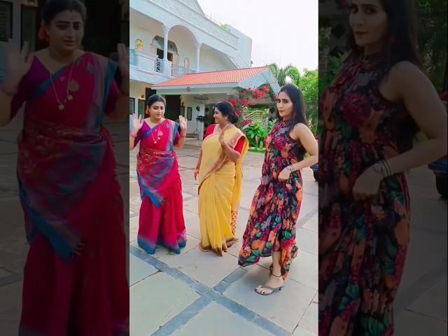 Karthika deepam serial actress Allu Arjun Pushpa2 song ki dance  #shorts #ytshorts