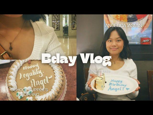 ‧₊˚ ️⋅🪐༘⋆ birthday vlog + school supplies shopping ⋆౨ৎ˚⟡˖ ࣪