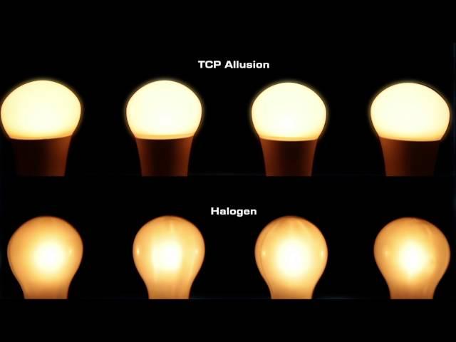 TCP's Allusion Warm Dimming LED Lamps