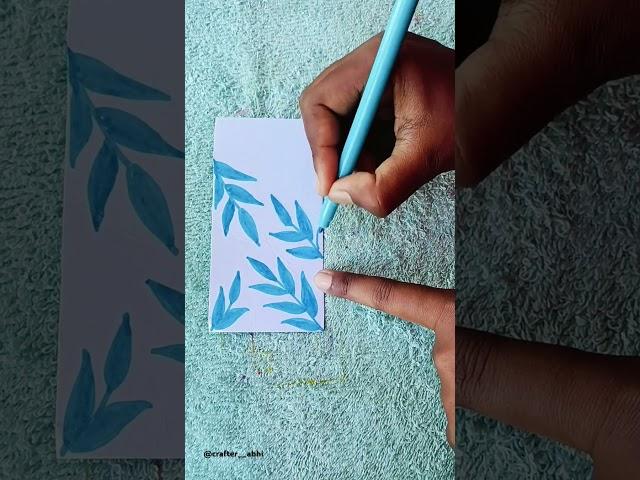 simple and easy art by sketch marker/sasti art saste sketch pens se |#trending #ytshorts #sastiart