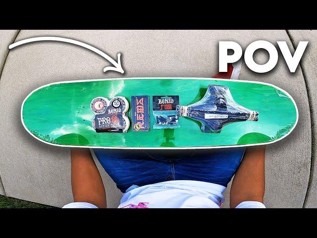 POV Skateboard Setup | Everything Brand New!