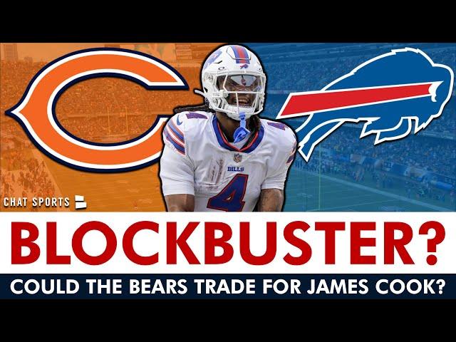 James Cook BLOCKBUSTER TRADE? | Chicago Bears Rumors