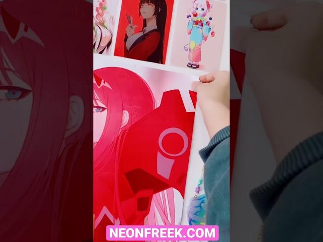 Neon Freek x Nintendo Grl | Zero Two LED Neon Sign