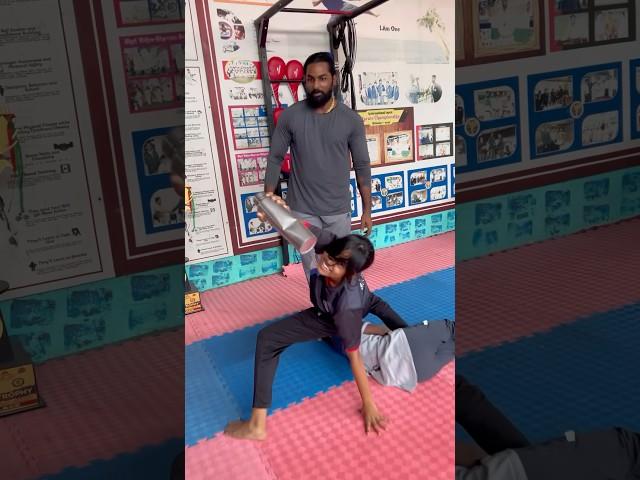 Girls self Defence #karate #vkarate #selfdifence #martialarts #fight #reels #tirupur #slap #defence