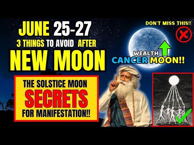 Why Next 2 Days(June 24-25) Can Make or Break Your Next 6 Months | New Moon June 2024