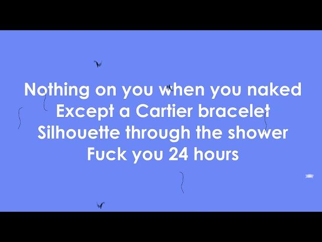 Cartier with Lyrics