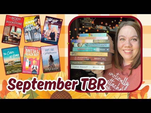 SEPTEMBER TBR | rom-coms, historical, suspense, mystery, christmas