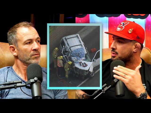 Brendan Schaub on a Horrific 18-Wheeler Family Freeway Accident | GoFundMe in Description