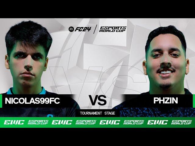 nicolas99fc vs PHzin | EWC EA FC 24 - Day 2 - Group Stage