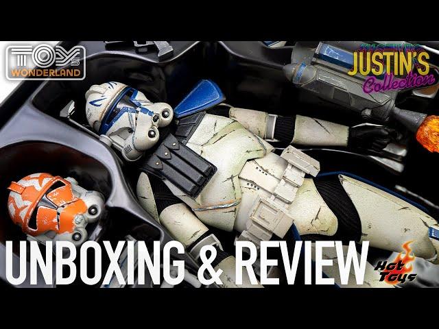 Hot Toys Captain Rex The Clone Wars Unboxing & Review