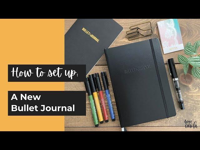 How I Set Up My Functional Bullet Journal | Bullet Journal Edition 2 Leuchtturm1917 | From Carola