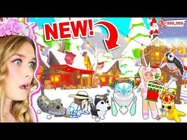 *NEW* CHRISTMAS VILLAGE UPDATE In Adopt Me! (Roblox)