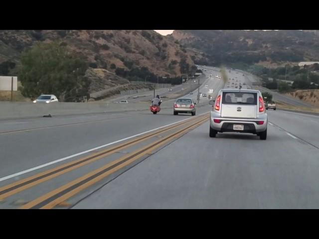 Driver Captures Road Rage Incident in Santa Clarita