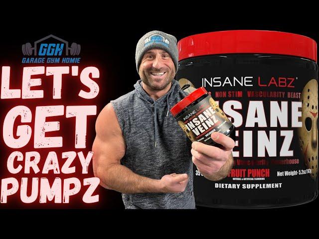 LOOK AT MY PUMP!  Insane Labz INSANE VEINZ Review