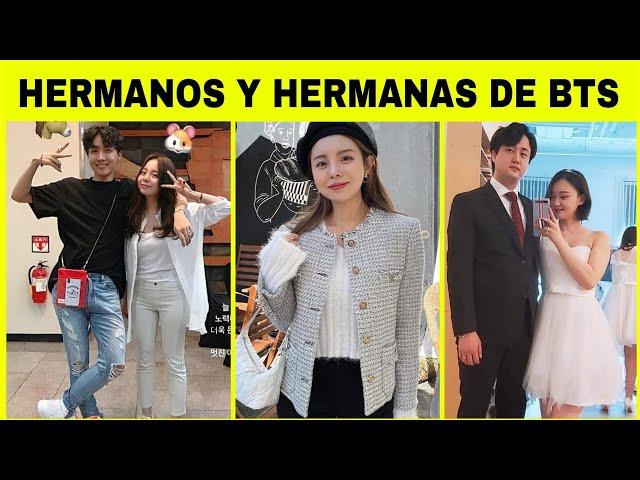 CONOCE A LOS HERMANOS DE LOS INTEGRANTES DE BTS