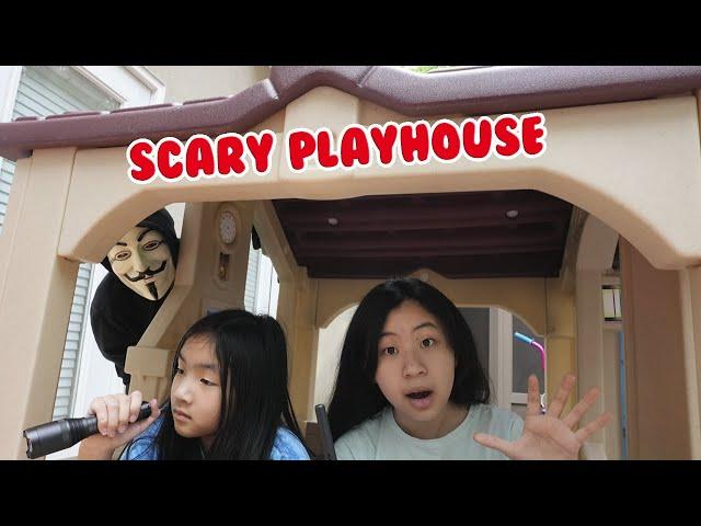 24 Hour Game Master Challenge on SCARY Outdoor Playhouse