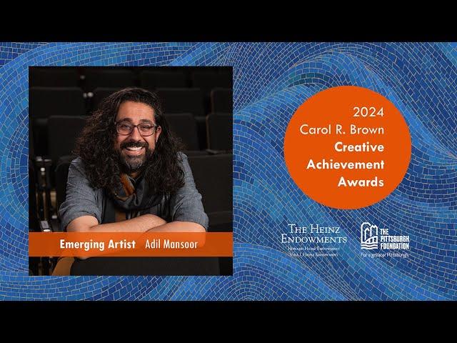 Adil Mansoor: Carol R. Brown Creative Achievement Award Emerging Artist