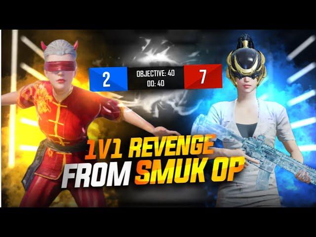 Smuk Op vs FalinStar Most Demanded 1v1| Revenge or Wot  | FalinStar Gaming | PUBG MOBILE