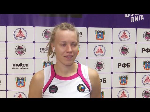 Анастасия Максимова (Ростов-Дон-ЮФУ - Пересвет 70:53)