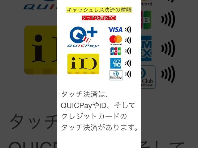 キャッシュレス決済の種類