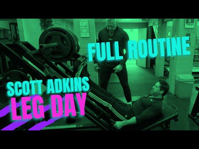 Training Scott Adkins - Leg Day at Legends Gym