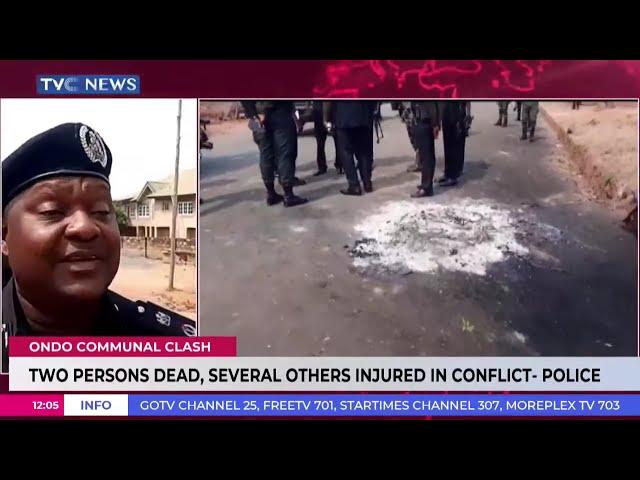 Ondo CP, Wilfred Afolabi Gives Updates On Communal Clash