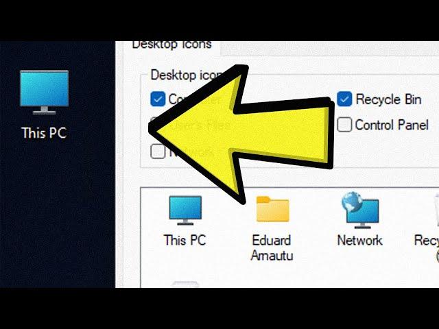 How to Show This PC Icon on Desktop Windows 11 Fast Guide