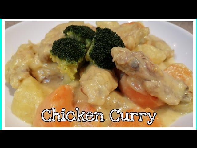 Chicken Curry with Coconut milk Easy Recipes l SHENG MOOHH