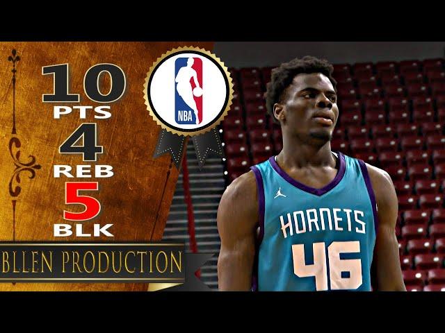 James Nnaji－10 Pts, 5 Blk Highlights｜NBA Summer League｜Charlotte Hornets vs Timberwolves｜2023.07.15